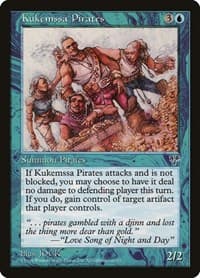 Kukemssa Pirates - Mirage - Magic: The Gathering card