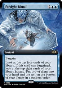 Farsight Ritual (Extended Art) - Wilds of Eldraine - Magic: The Gathering card