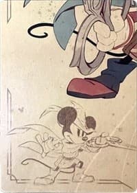 Mickey Mouse - Brave Little Tailor Puzzle Insert (Bottom Left) - The First Chapter - Disney Lorcana card