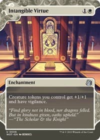 Intangible Virtue - Wilds of Eldraine: Enchanting Tales - Magic: The Gathering card