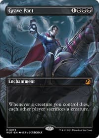 Grave Pact (Anime Borderless) - Wilds of Eldraine: Enchanting Tales - Magic: The Gathering card