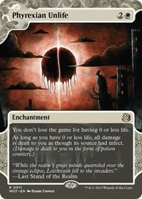 Phyrexian Unlife - Wilds of Eldraine: Enchanting Tales - Magic: The Gathering card