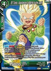 SS Trunks, Assistance in a Battle to the Death (Zenkai Series Tournament Pack Vol.5) - Tournament Promotion Cards - Dragon Ball Super: Masters card