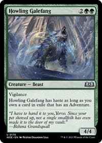 Howling Galefang - Wilds of Eldraine - Magic: The Gathering card