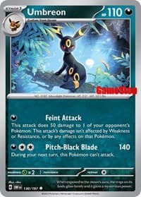 Umbreon - 130/197 (GameStop Exclusive) - Miscellaneous Cards & Products - Pokemon card