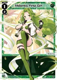 Midoriko, First Girl - Prismatic Diva - WIXOSS card