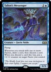 Talion's Messenger - Wilds of Eldraine - Magic: The Gathering card