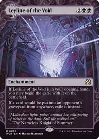Leyline of the Void - Wilds of Eldraine: Enchanting Tales - Magic: The Gathering card