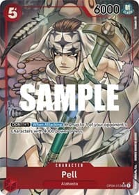Pell (Alternate Art) - Kingdoms of Intrigue - One Piece Card Game card