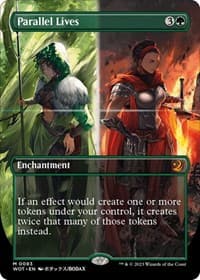 Parallel Lives (Anime Borderless) - Wilds of Eldraine: Enchanting Tales - Magic: The Gathering card