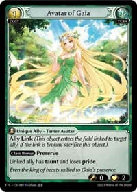 Avatar of Gaia - Fractured Crown - Grand Archive TCG card
