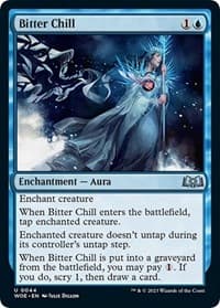 Bitter Chill - Wilds of Eldraine - Magic: The Gathering card
