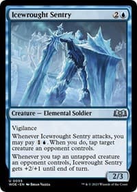 Icewrought Sentry - Wilds of Eldraine - Magic: The Gathering card