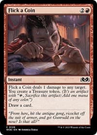 Flick a Coin - Wilds of Eldraine - Magic: The Gathering card