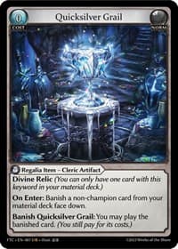 Quicksilver Grail (007) - Fractured Crown - Grand Archive TCG card