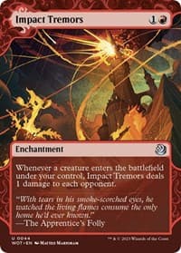 Impact Tremors - Wilds of Eldraine: Enchanting Tales - Magic: The Gathering card