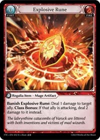 Explosive Rune - Fractured Crown - Grand Archive TCG card