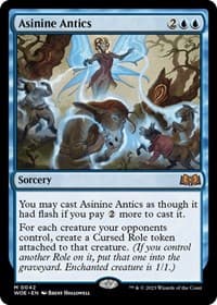 Asinine Antics - Wilds of Eldraine - Magic: The Gathering card