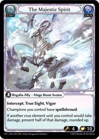 The Majestic Spirit - Fractured Crown - Grand Archive TCG card