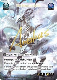 The Majestic Spirit (CSR) - Fractured Crown - Grand Archive TCG card