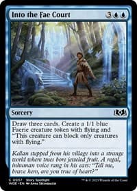 Into the Fae Court - Wilds of Eldraine - Magic: The Gathering card