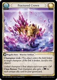 Fractured Crown - Fractured Crown - Grand Archive TCG card