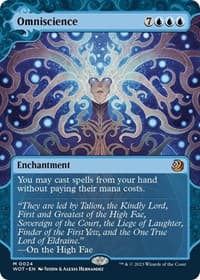 Omniscience - Wilds of Eldraine: Enchanting Tales - Magic: The Gathering card