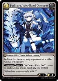 Bedivere, Woodland Overseer - Fractured Crown - Grand Archive TCG card