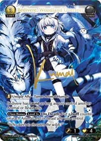 Bedivere, Woodland Overseer (CSR) - Fractured Crown - Grand Archive TCG card