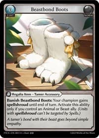 Beastbond Boots - Fractured Crown - Grand Archive TCG card
