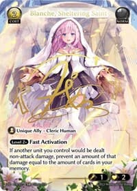 Blanche, Sheltering Saint (CSR) - Fractured Crown - Grand Archive TCG card