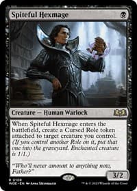 Spiteful Hexmage - Wilds of Eldraine - Magic: The Gathering card