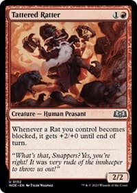 Tattered Ratter - Wilds of Eldraine - Magic: The Gathering card