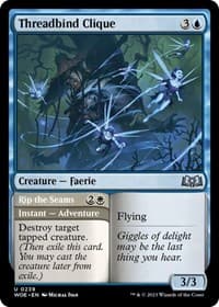 Threadbind Clique - Wilds of Eldraine - Magic: The Gathering card