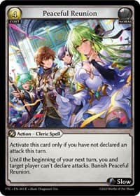 Peaceful Reunion - Fractured Crown - Grand Archive TCG card