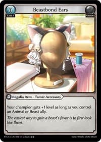 Beastbond Ears - Fractured Crown - Grand Archive TCG card