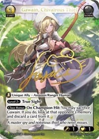 Gawain, Chivalrous Thief (CSR) - Promotional Cards - Grand Archive TCG card