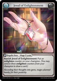 Jewel of Enlightenment - Fractured Crown - Grand Archive TCG card