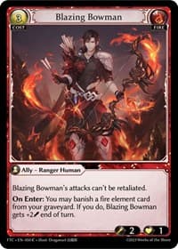 Blazing Bowman - Fractured Crown - Grand Archive TCG card