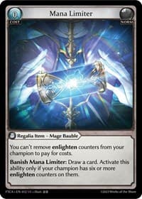 Mana Limiter - Fractured Crown - Grand Archive TCG card