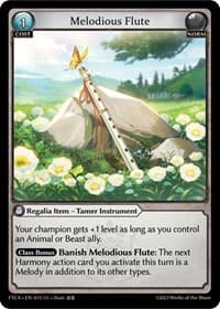 Melodious Flute - Fractured Crown - Grand Archive TCG card