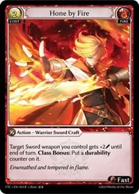 Hone by Fire - Fractured Crown - Grand Archive TCG card