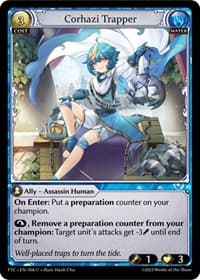 Corhazi Trapper - Fractured Crown - Grand Archive TCG card