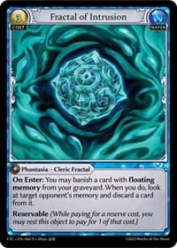 Fractal of Intrusion - Fractured Crown - Grand Archive TCG card