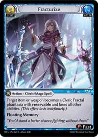 Fracturize - Fractured Crown - Grand Archive TCG card
