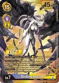 Ordinemon (2023 Store Top 4) - X Record - Digimon Card Game card