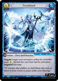 Frostbind - Fractured Crown - Grand Archive TCG card