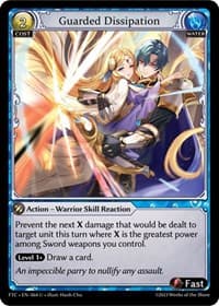 Guarded Dissipation - Fractured Crown - Grand Archive TCG card
