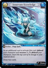 Innervate Knowledge - Fractured Crown - Grand Archive TCG card