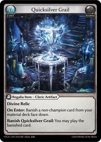 Quicksilver Grail (016) - Fractured Crown - Grand Archive TCG card